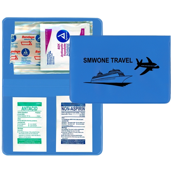 Hangover Kit in fold-over vinyl case in 18 colors, contains non-aspirin,... from ASI 83770 Royal Industries / The Royal Line