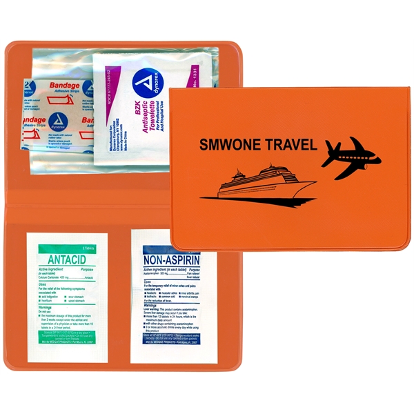 Hangover Kit in fold-over vinyl case in 18 colors, contains non-aspirin,... from ASI 83770 Royal Industries / The Royal Line