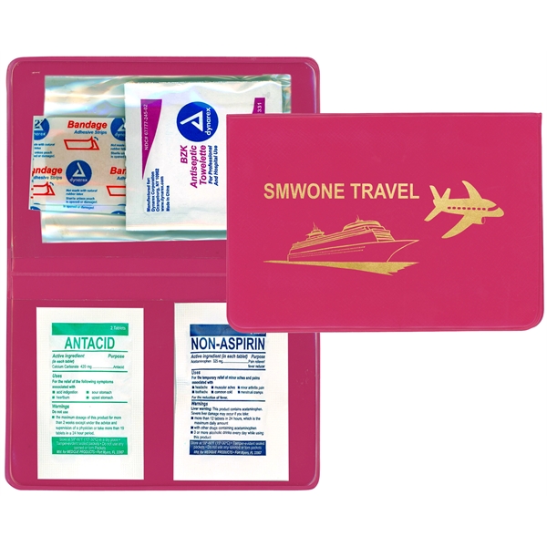 Hangover Kit in fold-over vinyl case in 18 colors, contains non-aspirin,... from ASI 83770 Royal Industries / The Royal Line