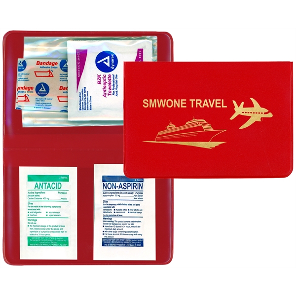 Hangover Kit in fold-over vinyl case in 18 colors, contains non-aspirin,... from ASI 83770 Royal Industries / The Royal Line