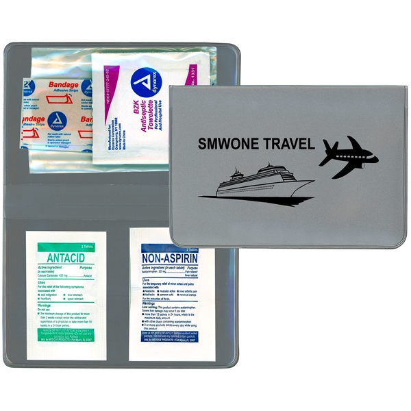 Hangover Kit in fold-over vinyl case in 18 colors, contains non-aspirin,... from ASI 83770 Royal Industries / The Royal Line