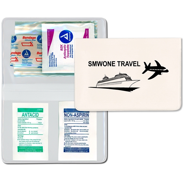 Hangover Kit in fold-over vinyl case in 18 colors, contains non-aspirin,... from ASI 83770 Royal Industries / The Royal Line