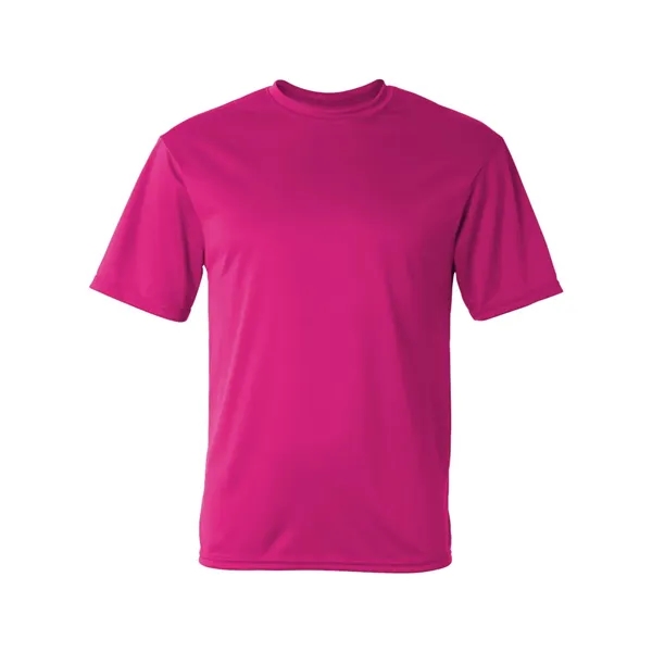 Performance t-shirt with self-fabric collar. Blank product.... from ASI 84358 S&S Activewear