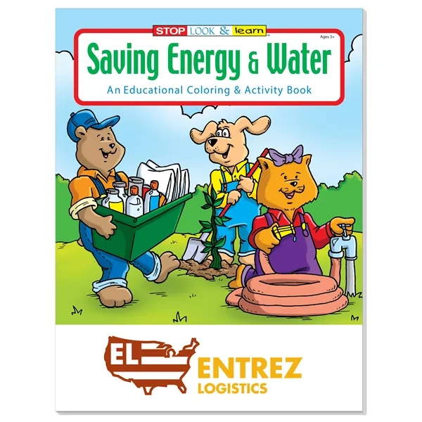 Coloring Book: Saving Energy and Water... from ASI 40480 Koozie Group / Norwood