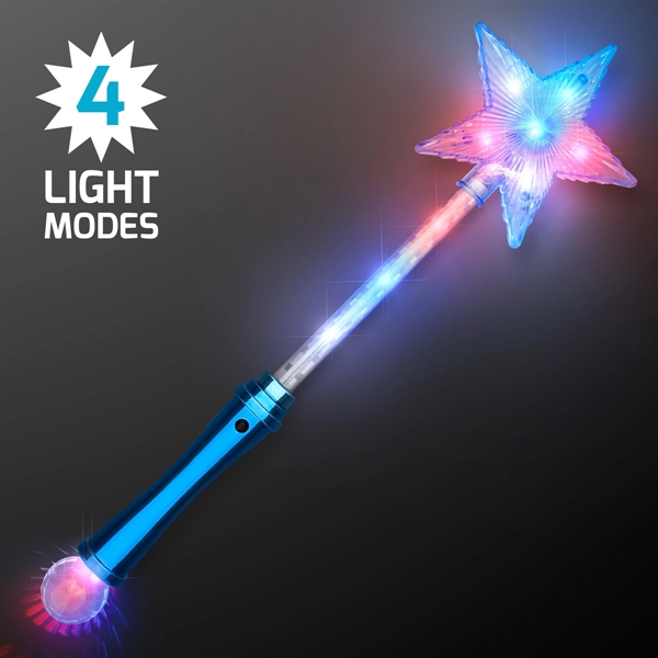 Blank or imprinted. LED Super Star Wands make the night magical.... from ASI 34194 ALightPromos / Alight Promotional Products