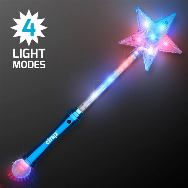 Blank or imprinted. LED Super Star Wands make the night magical.... from ASI 34194 ALightPromos / Alight Promotional Products