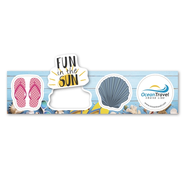 Set of 4 pop-out magnets with summertime theme.... from ASI 68507 The Magnet Group / Magnet LLC™