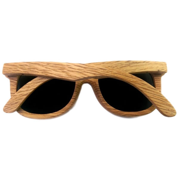 Oak wood sunglasses with UV400 protection that are handcrafted for both... from ASI 72657 Active Life Promo / Active Life Promo Ingrain Promo