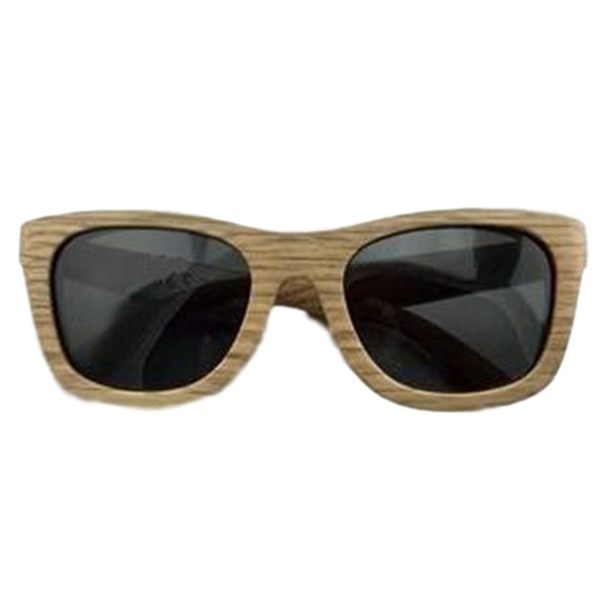 Oak wood sunglasses with UV400 protection that are handcrafted for both... from ASI 72657 Active Life Promo / Active Life Promo Ingrain Promo