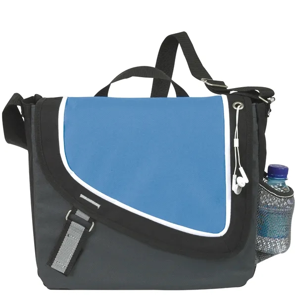 A Step Ahead Messenger... from ASI 40480 Koozie Group / Norwood