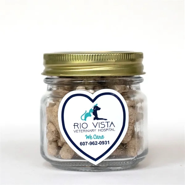 Half Pint Jar with Small Heart Magnet Pet Fill... from ASI 68507 The Magnet Group