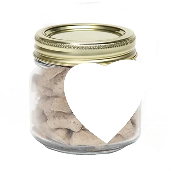 Half Pint Jar w/ Heart Magnet Pet Fill... from ASI 68507 The Magnet Group