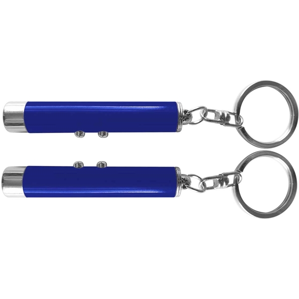 Dual function laser pointer and super bright  LED flashlight with... from ASI 74585 Nu Promo International / Nu Promo Line