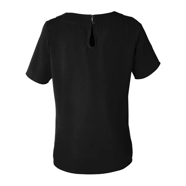 DJ Classic Women's Perfect Fit™ Boat Neck Blouse... from ASI 84358 S&S Activewear