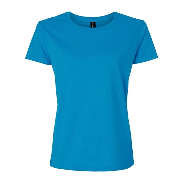 Women's 6.1 oz 100% cotton, pre-shrunk classic fit t-shirt. Blank product.... from ASI 84358 S&S Activewear