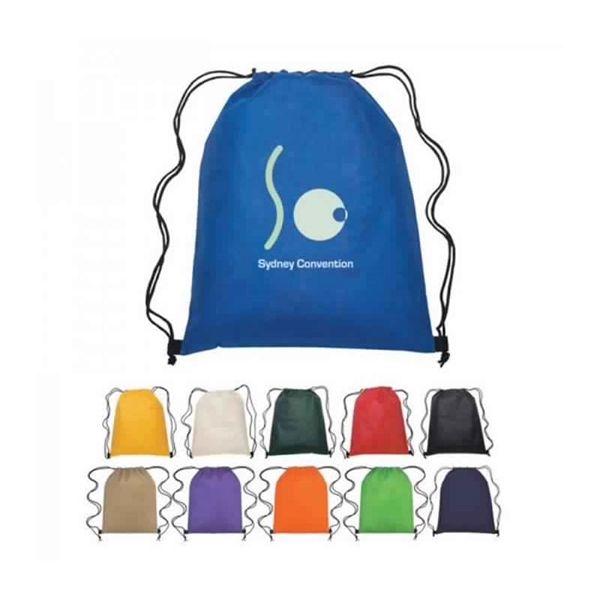 13.78" x 11.81" non-woven drawstring backpack.... from ASI 37218 Athena Promo (tm)