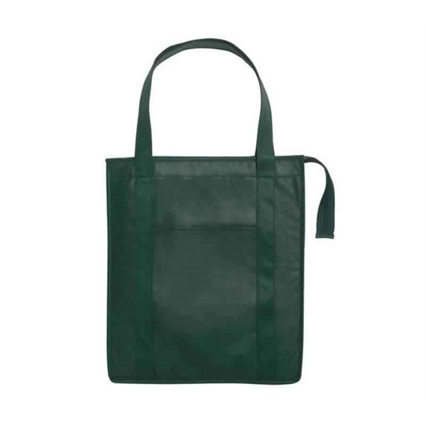 Zipper Non-Woven Tote Bags + 1C Silkscreen on 1S + free... from ASI 37218 Athena Promo (tm)