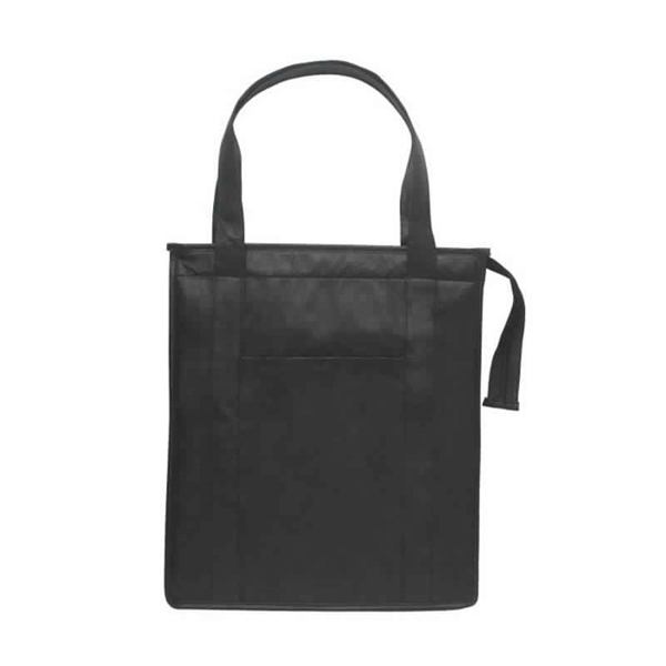 Zipper Non-Woven Tote Bags + 1C Silkscreen on 1S + free... from ASI 37218 Athena Promo (tm)