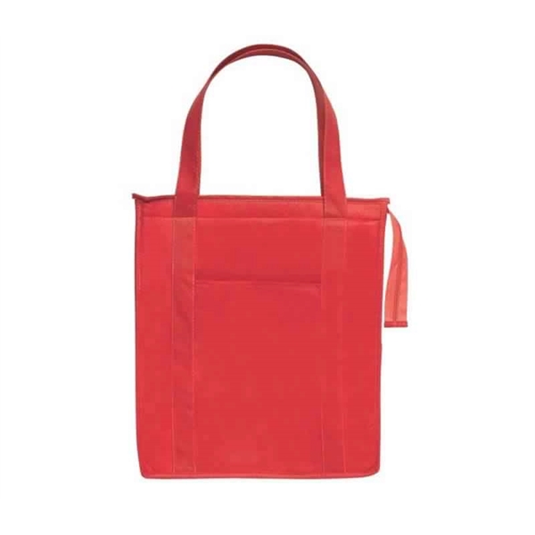 Zipper Non-Woven Tote Bags + 1C Silkscreen on 1S + free... from ASI 37218 Athena Promo (tm)