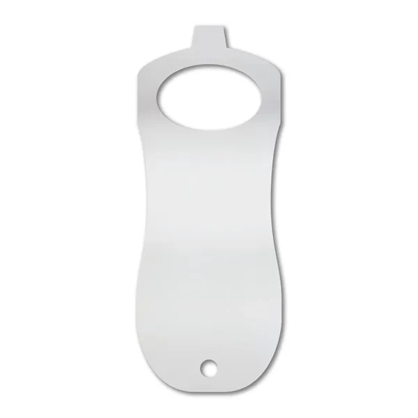High-quality, USA-made 4" x 1.673" x .060" Stainless Steel Bottle Opener... from ASI 53430 Executive Line / Executive Line®