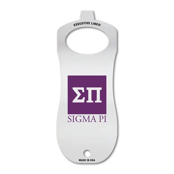 High-quality, USA-made 4" x 1.673" x .060" Stainless Steel Bottle Opener... from ASI 53430 Executive Line / Executive Line®