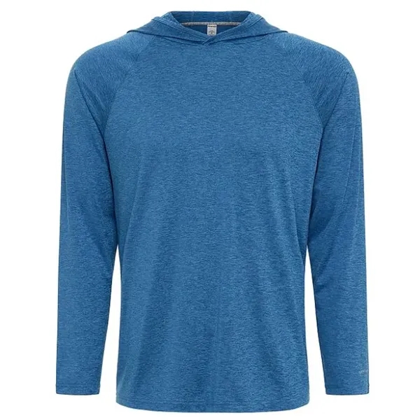 Long sleeve style tee with a hoodie with UPF 50+ protection... from ASI 85988 Century Place Apparel