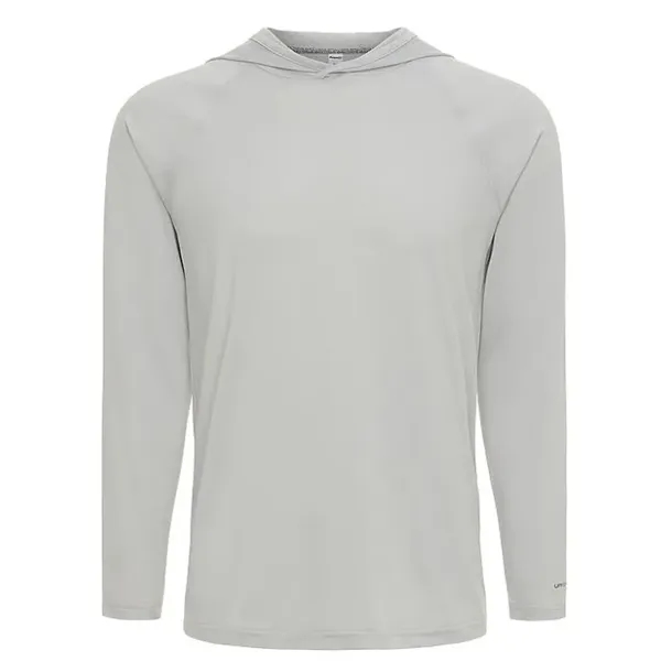 Long sleeve hoodie style tee with UPF 50+ protection... from ASI 85988 Century Place Apparel