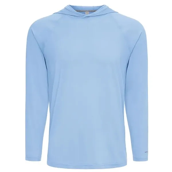 Long sleeve hoodie style tee with UPF 50+ protection... from ASI 85988 Century Place Apparel