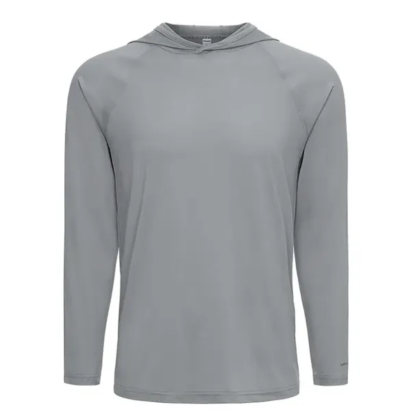 Long sleeve hoodie style tee with UPF 50+ protection... from ASI 85988 Century Place Apparel