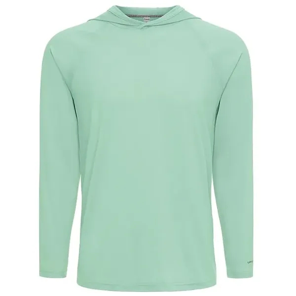 Long sleeve hoodie style tee with UPF 50+ protection... from ASI 85988 Century Place Apparel