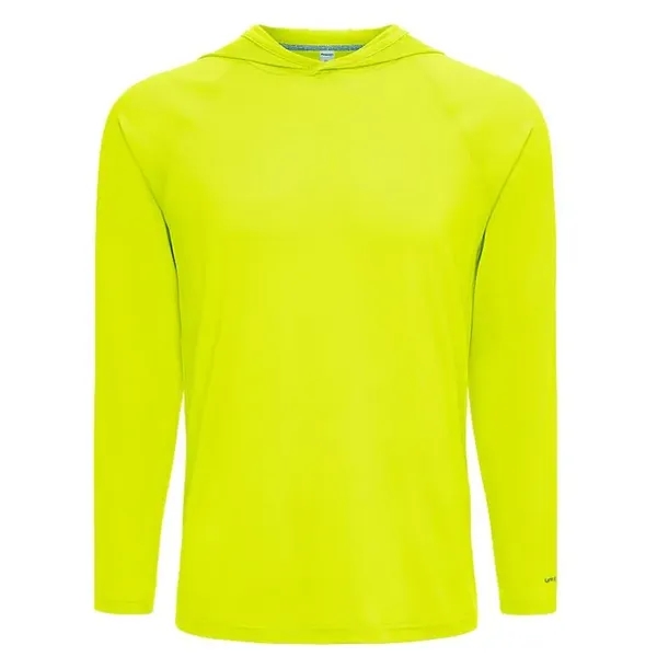 Long sleeve hoodie style tee with UPF 50+ protection... from ASI 85988 Century Place Apparel