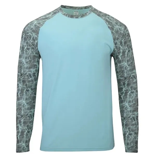 Panama long-sleeve sublimation tee made of 93% Microfiber Polyester 7% Spandex.... from ASI 85988 Century Place Apparel