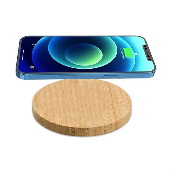 Glencoe 10W Wireless Charging Pad is a great desktop design with... from ASI 74741 NVS Promo Designs, Inc. / NVS Promo