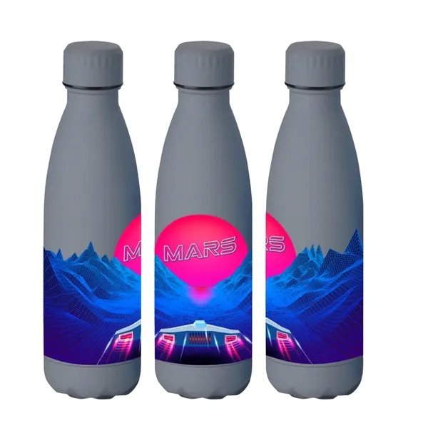 17 oz. double wall stainless steel bottle with vacuum insulation for... from ASI 90807 Tekweld
