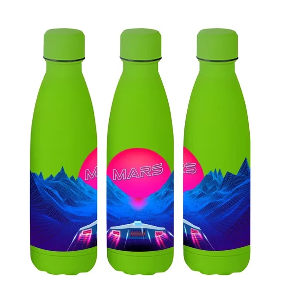17 oz. double wall stainless steel bottle with vacuum insulation for... from ASI 90807 Tekweld