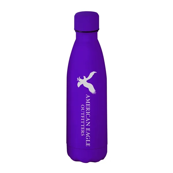 17 oz. double wall stainless steel bottle with vacuum insulation for... from ASI 90807 Tekweld