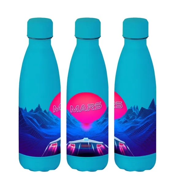 17 oz. double wall stainless steel bottle with vacuum insulation for... from ASI 90807 Tekweld