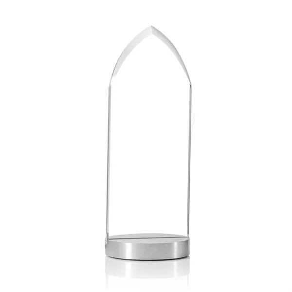 The elegant starfire crystal Oakham Award features a sleek, pointed design... from ASI 84592 St Regis Group / St Regis