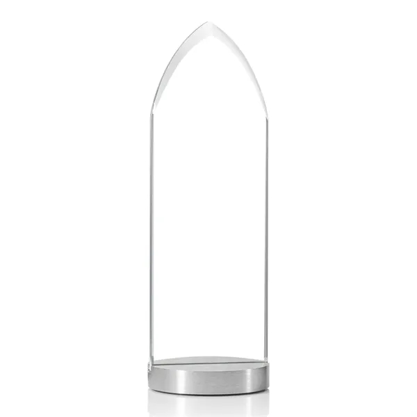 The elegant starfire crystal Oakham Award features a sleek, pointed design... from ASI 84592 St Regis Group / St Regis