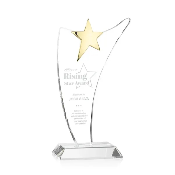 The Atkinson Gold Star Award is an impressive tall recognition piece... from ASI 84592 St Regis Group / St Regis