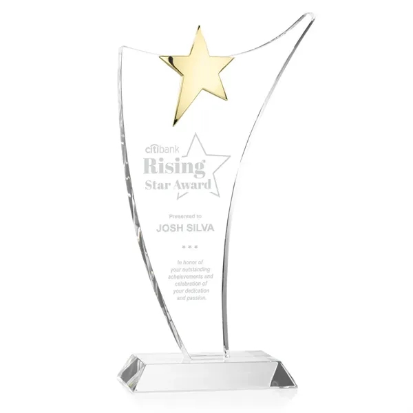 The Atkinson Gold Star Award is an impressive tall recognition piece... from ASI 84592 St Regis Group / St Regis