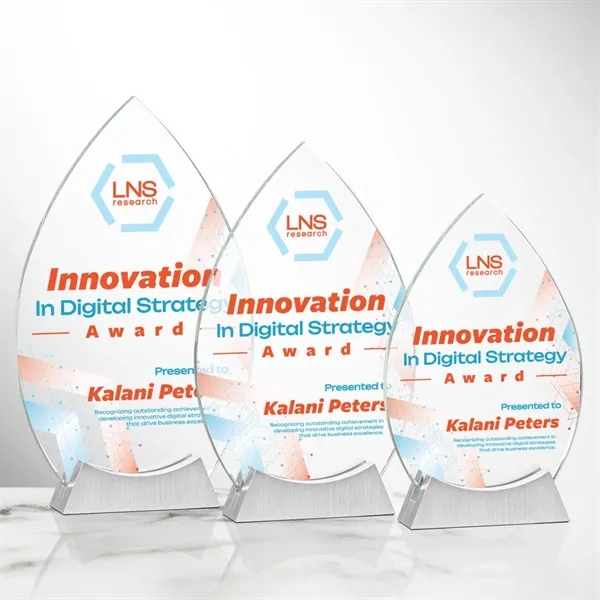 The Newham VividPrint™ Award is a striking recognition piece crafted from... from ASI 84592 St Regis Group / St Regis