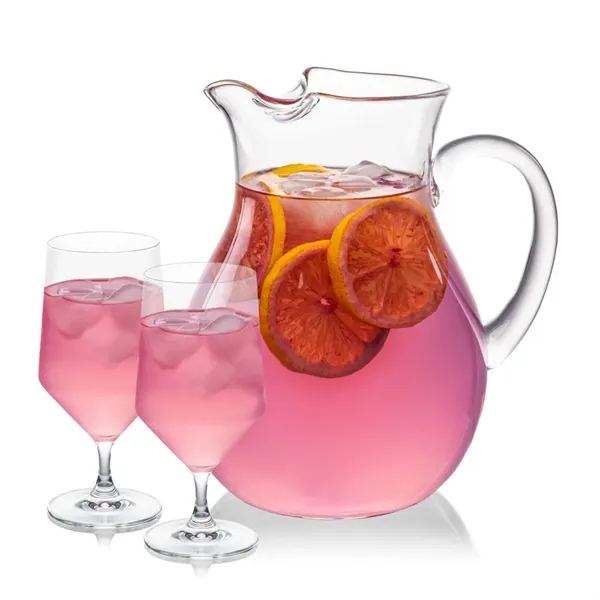 The Montclair Pitcher & Cocktail Glasses Set brings refined simplicity to... from ASI 84592 St Regis Group