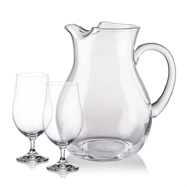 The Montclair Pitcher & Cocktail Glasses Set brings refined simplicity to... from ASI 84592 St Regis Group