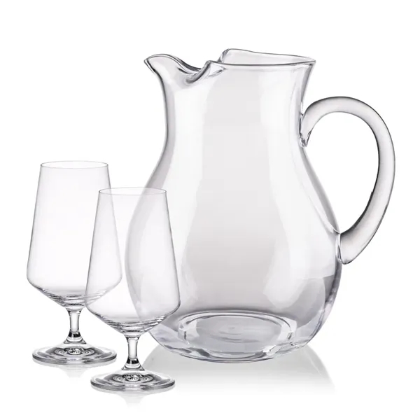 The Montclair Pitcher & Cocktail Glasses Set brings refined simplicity to... from ASI 84592 St Regis Group