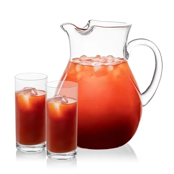 The Montclair Pitcher & Beverage Glasses Set is designed for effortless... from ASI 84592 St Regis Group