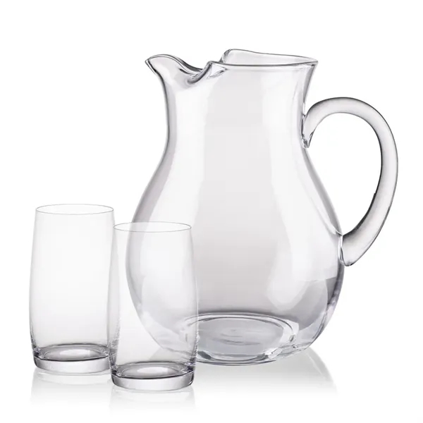 The Montclair Pitcher & Beverage Glasses Set is designed for effortless... from ASI 84592 St Regis Group
