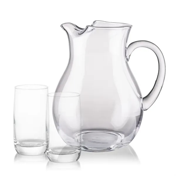 The Montclair Pitcher & Beverage Glasses Set is designed for effortless... from ASI 84592 St Regis Group