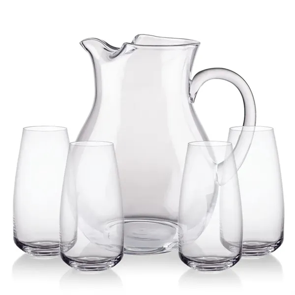The Montclair Pitcher & Beverage Glasses Set is designed for effortless... from ASI 84592 St Regis Group