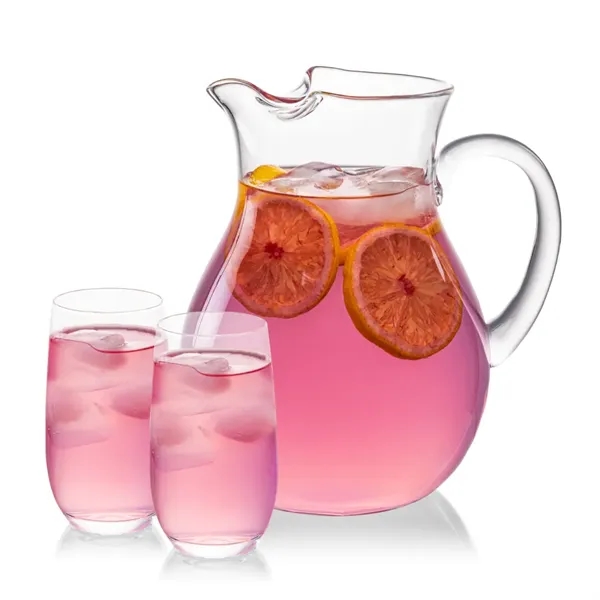The Montclair Pitcher & Beverage Glasses Set is designed for effortless... from ASI 84592 St Regis Group